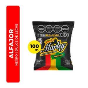 ALFAJOR MARLEY NEGRO TRIPLE 100G