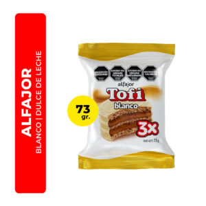 ALFAJOR TOFI BLANCO TRIPLE 73G