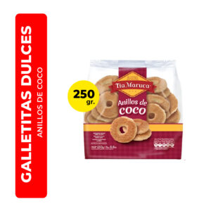 GALLETITAS ANILLOS DE COCO TIA MARUCA 250G
