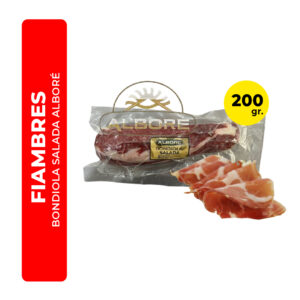 BONDIOLA SALADA ALBORÉ 200G