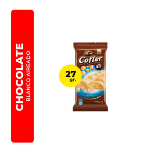 CHOCOLATE BLANCO AIREADO COFLER 27G