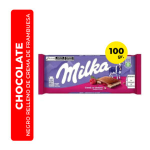 CHOCOLATE NEGRO RASPBERRY CREME MILKA 100G