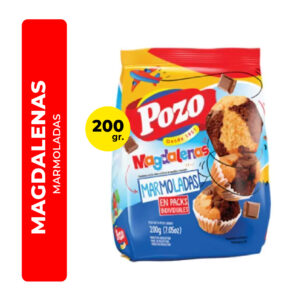 MAGDALENAS MARMOLADAS POZO 200G