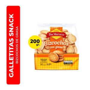BIZCOCHOS CON GRASA TIA MARUCA 200G