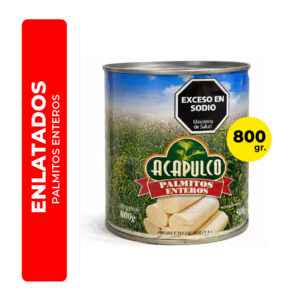 PALMITOS ENTEROS ACAPULCO 800G