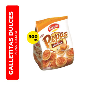 GALLETITAS PEPAS DE BATATA GAONA 300G