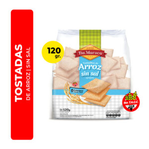 TOSTADAS DE ARROZ SIN SAL TIA MARUCA 120G