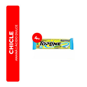 CHICLE TOPLINE EXTREME ANANÁ 4U