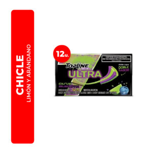 CHICLE TOPLINE SEVEN ULTRA CITRUS BLUEBERRY 12U