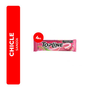 CHICLE TOPLINE SANDÍA 4U