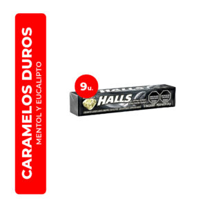 CARAMELOS HALLS MENTOL EXTRA FUERTE 9U